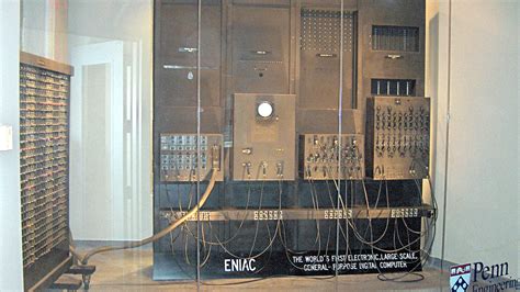 ENIAC, una de las primeras computadoras electrónicas, cumplió 75 años ...