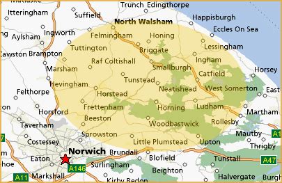 Norwich Map - United Kingdom