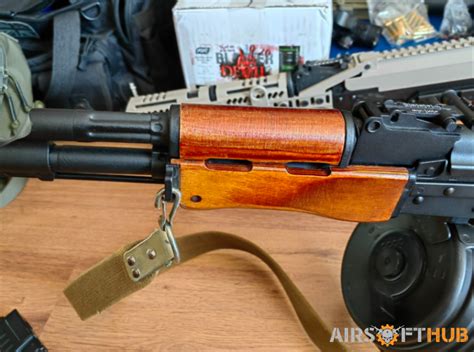 Lct Full Wooden Rpk With Drum Airsoft Hub Buy Sell Used Airsoft