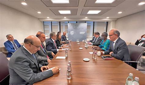 Imf Holds Meeting With Pm Shehbaz As Talks Enter Crucial Phase