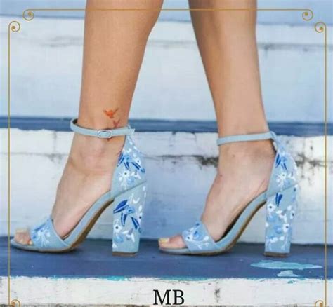 Para Novias Diferentes Zapatillas Azules Foro Moda Nupcial Bodas Mx