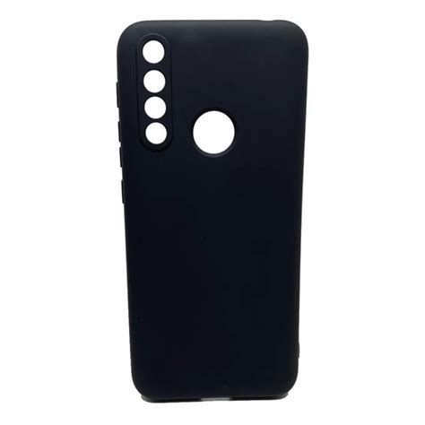 Capa Capinha Case Aveludada Preta Pelicula De Vidro 9d Motorola Moto