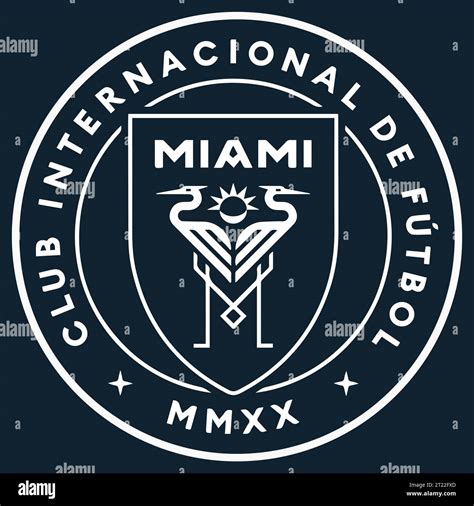 Inter Miami CF Blanco Logo Sistema de liga de fútbol profesional ...