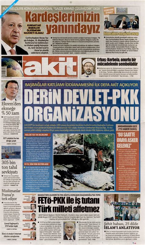 Yeni Akit Gazetesi 09 Ağustos 2022 Salı