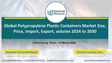 Ppt Global Polypropylene Plastic Containers Market Size Price