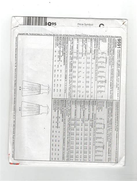 Sewing Needlecraft Sewing Stitch N Save McCall S 9591 UNCUT Factory