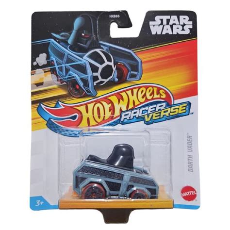 Carrinho Hot Wheels Racer Verse Singles 1 64 Original HKB86 Darth Vader Cód 2247 Mattel