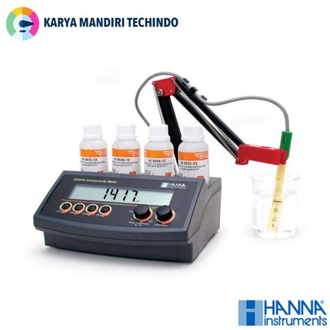 Hanna Hi Benchtop Conductivity Meter Hanna Indonesia