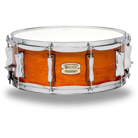 Yamaha Stage Custom Birch Snare 14 X 55 In Honey Amber Woodwind