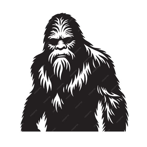 Premium Vector Bigfoot Svg