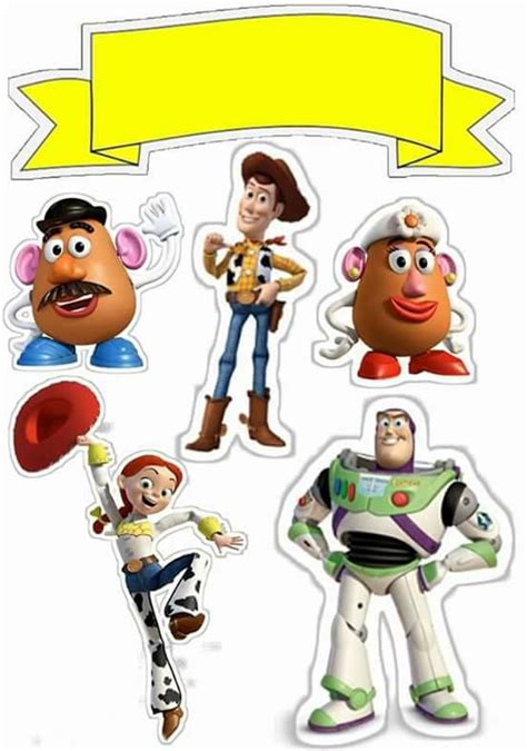 Toy Story Toppers Para Tartas Tortas Pasteles Bizcochos O Cakes