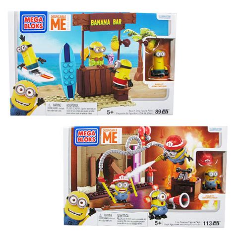 Mega Bloks Despicable Me Themed Figure Pack Series 1 Set