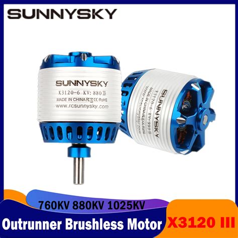 Sunnysky X Iii Rc Fixed Wing Outrunner Brushless Motor Kv