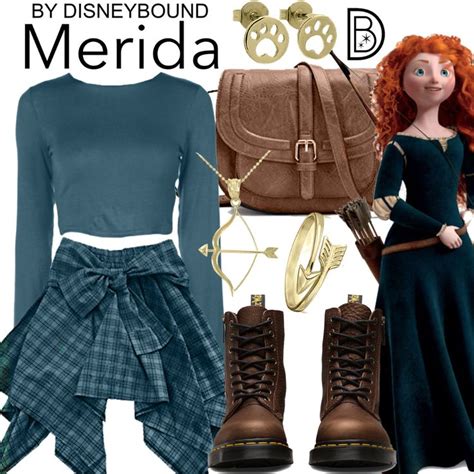 Disneybound Merida Princess Inspired Outfits Disney Bound Outfits