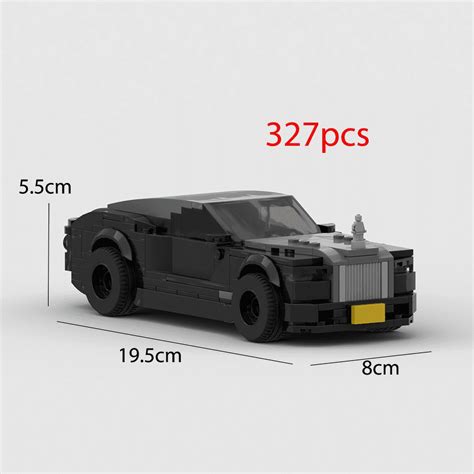 Hot MOC Speed City Car Champion Racer Classic Supercar Building