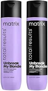 Matrix Duo Unbreak My Blonde Shampoo Ml And Conditioner Ml Amazon Co Uk Beauty