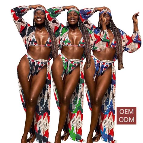 OEM ODM Wholesale Fashion Beachwear Piece Bathing Suits Thong Micro Bikini With Cover Up