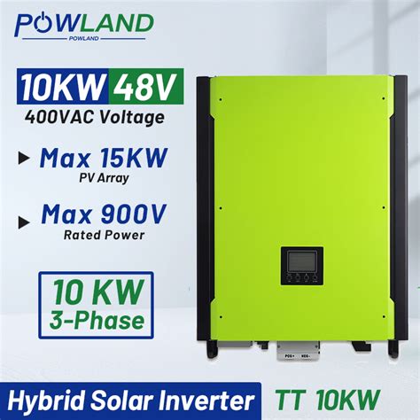 Powland 10kw Hybrid Solar Inverter 3 Phase Grid Philippines Ubuy