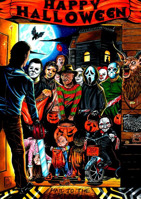 The Horrors Of Halloween Horror Cartoon Halloween Horror Movies