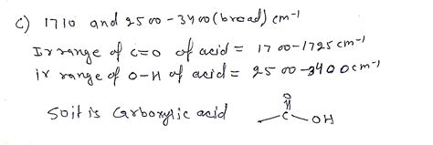 Solved Show Details 4 A Compound Has Strong Infrared Absorptions At