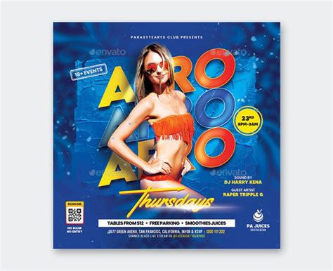 15 Best Summer Party Flyer Template • Psd Design