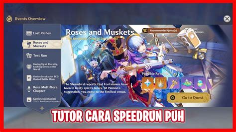 Genshin Impactspeedrun Event Tinggal Sisa Jam Youtube