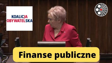 Krystyna Skowrońska o podatku od niektórych instytucji finansowych