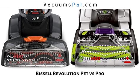 Bissell ProHeat 2x Revolution Pet Pro vs Bissell ProHeat 2x Revolution Pet - Vacuums Pal