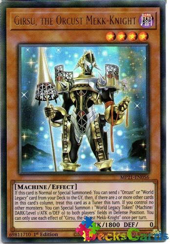 Esp Girsu The Orcust Mekk Knight Mp En Ultra Rare Cuotas