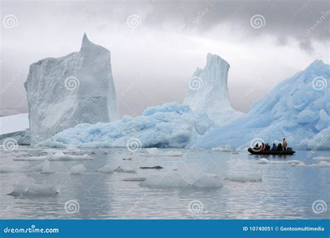 Arctic tourism stock image. Image of iceberg, cold, pole - 10740051