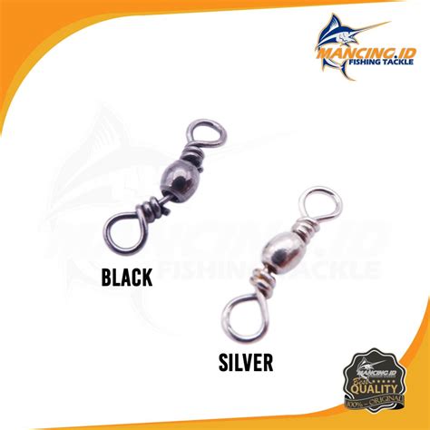 Jual Swivel Barel Crane Kili Kili Pancingan Warna Hitam Silver Uk