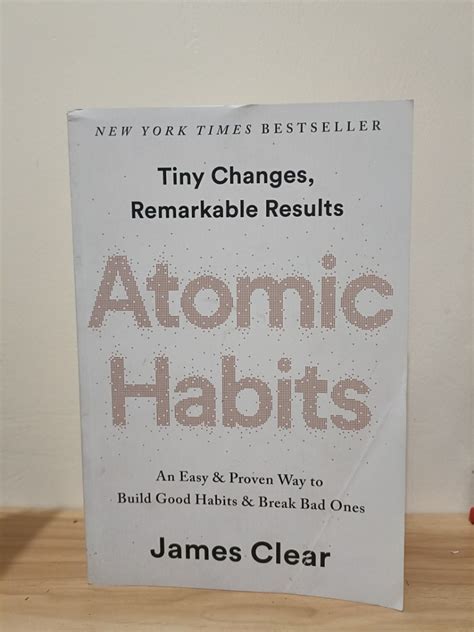 Atomic Habits By James Clear Hobbies And Toys Books And Magazines