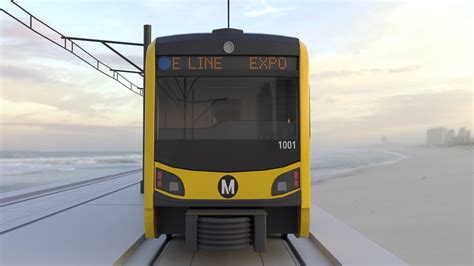 Kinkisharyo P3010 Expo Line La Metro 3d Model 3d Model Cgtrader