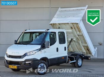 Iveco Daily C Kipper Dubbele Cabine Kg Trekhaak Tipper Benne