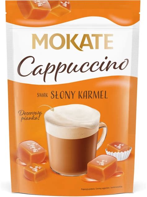 Kawa Rozpuszczalna Mokate Cappuccino S Ony Karmel G Atrakcyjna