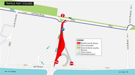 Tram De Li Ge Travaux De Voirie Pont Dougr E