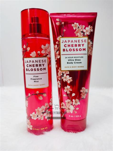 Original Bath Body Works BBW Japanese Cherry Blossom Fine Fragrance