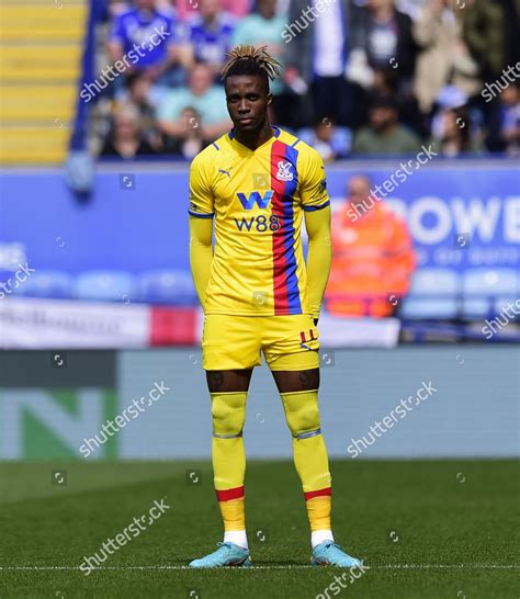 Wilfried Zaha Crystal Palace Stands Before Editorial Stock Photo ...