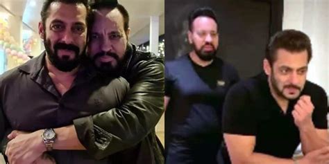 Salman Khans Bodyguard Shera Imitates Actor