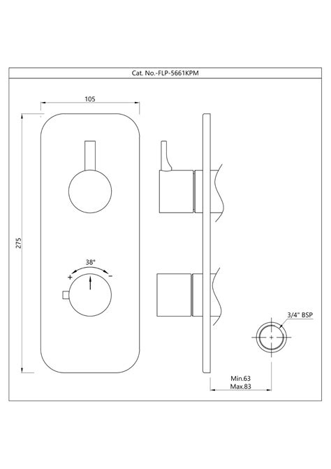 Aquamax Florentine Prime Thermostatic Bath Mixer In Thailand Jaquar