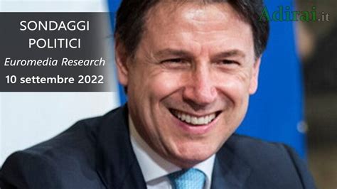 Ultimi Sondaggi Politici 10 Settembre 2022 Euromedia Research