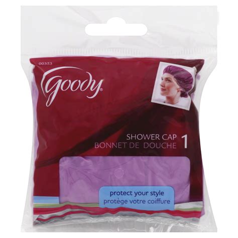 Goody Styling Essentials Shower Cap Large 1 Ct Beauty Hair Care