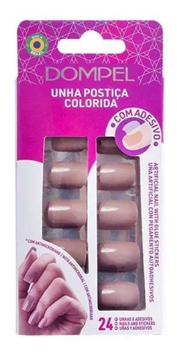 Uñas Postizas Nude Mocha 24 Unidades MercadoLibre