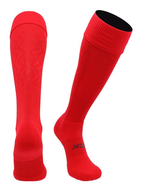 Tck Premier Solid Soccer Elite Knee High Turn Down Top Mesh Back Prodri