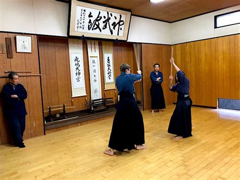 Training Katori Shinto Ryu In Japan Shobukan Vietnam