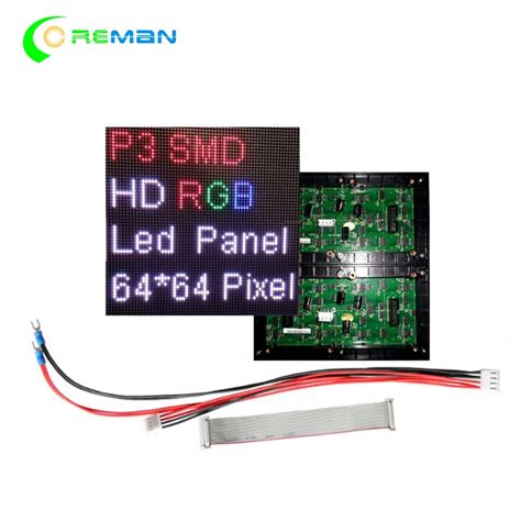 Aliexpress Buy Module P3 Indoor Smd Rgb Full Color Video Led