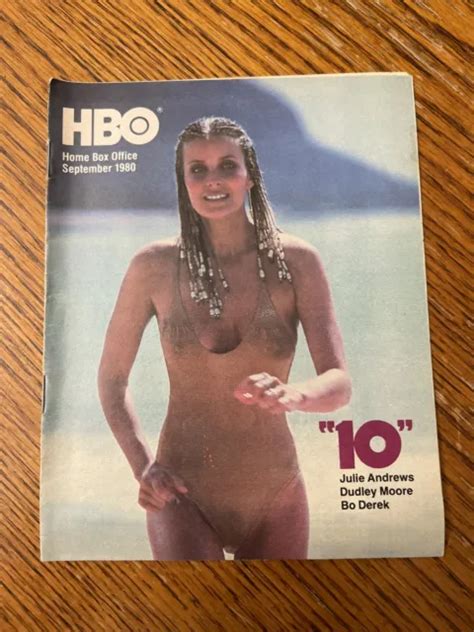 Hbo Magazine September Cover Bo Derek Julie Andrews Dudley