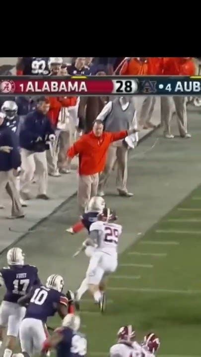 Was The Kick 6 The Most Iconic Play In College Football History Alabama Auburn Wareagle