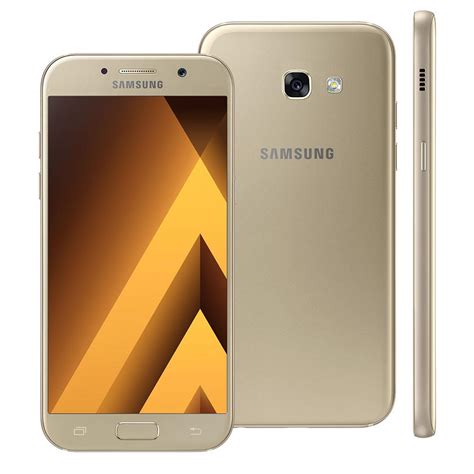 Smartphone Samsung Galaxy A A F Ds Dourado Gb Dual Chip