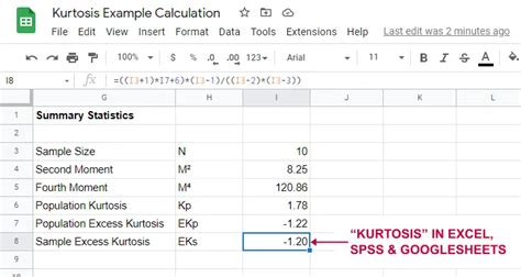 Kurtosis Statistics Quick Tutorial